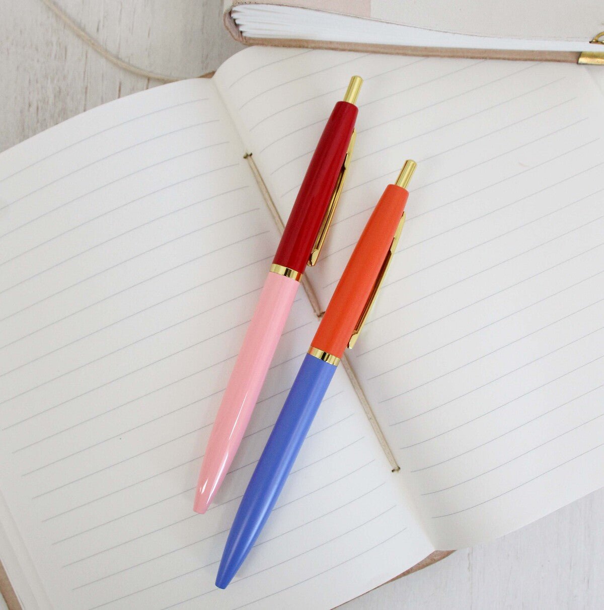 Pen S/2 Pink & Orange - Land to Coast