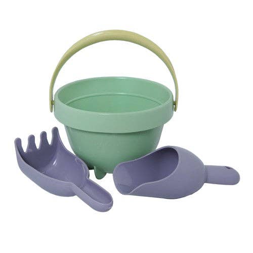 Plasto "I'M GREEN" BioPlastic Baby Bucket Set - Land to Coast