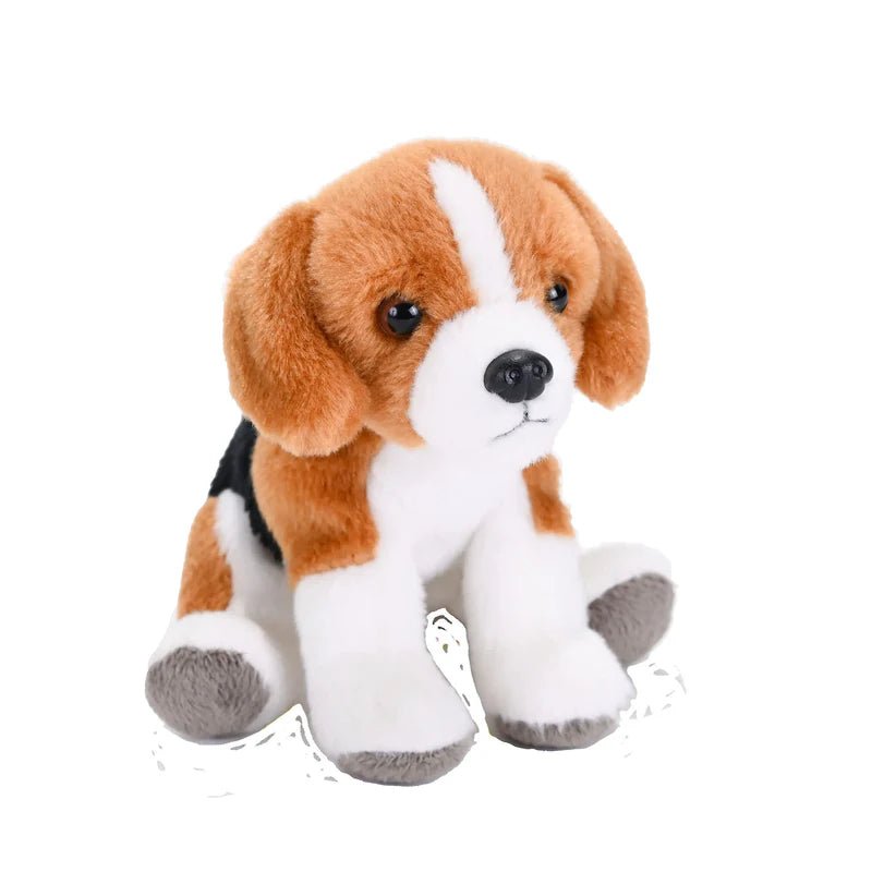 Pocketkins Eco Beagle Stuffed Animal - 5" - Land to Coast