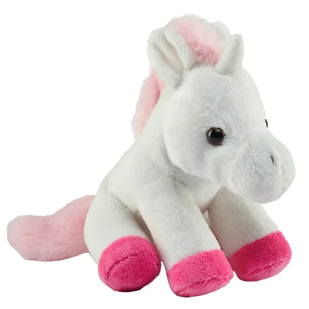 Pocketkins Eco White Unicorn - 5" - Land to Coast