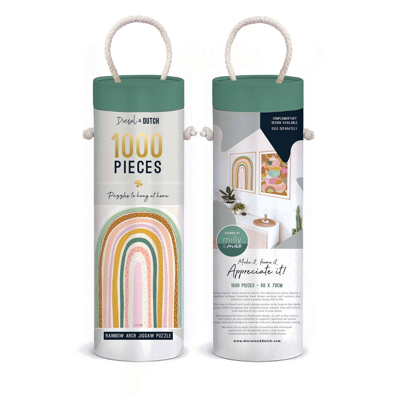 Rainbow Arch 1000pc Wall Puzzle - Land to Coast