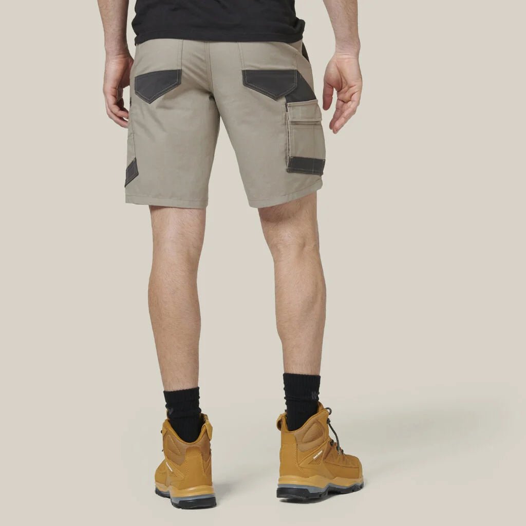 Raptor rip resistant mid length work shorts Desert Y05160 - Land to Coast