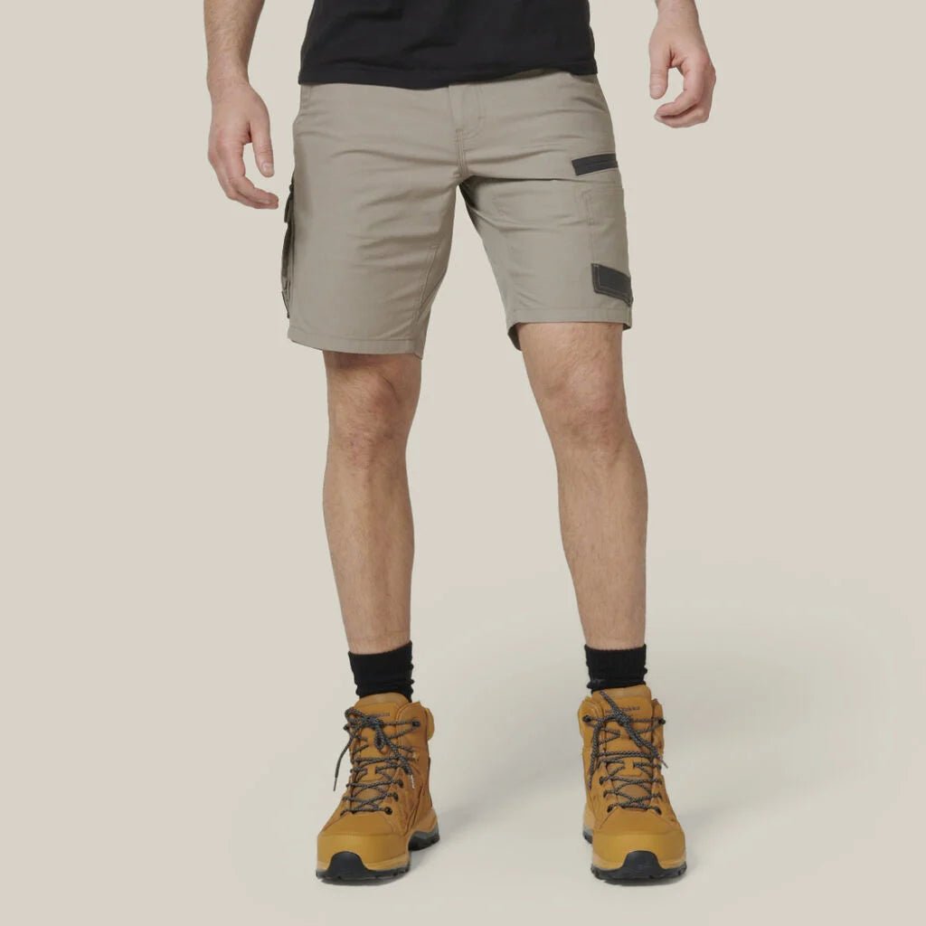 Raptor rip resistant mid length work shorts Desert Y05160 - Land to Coast