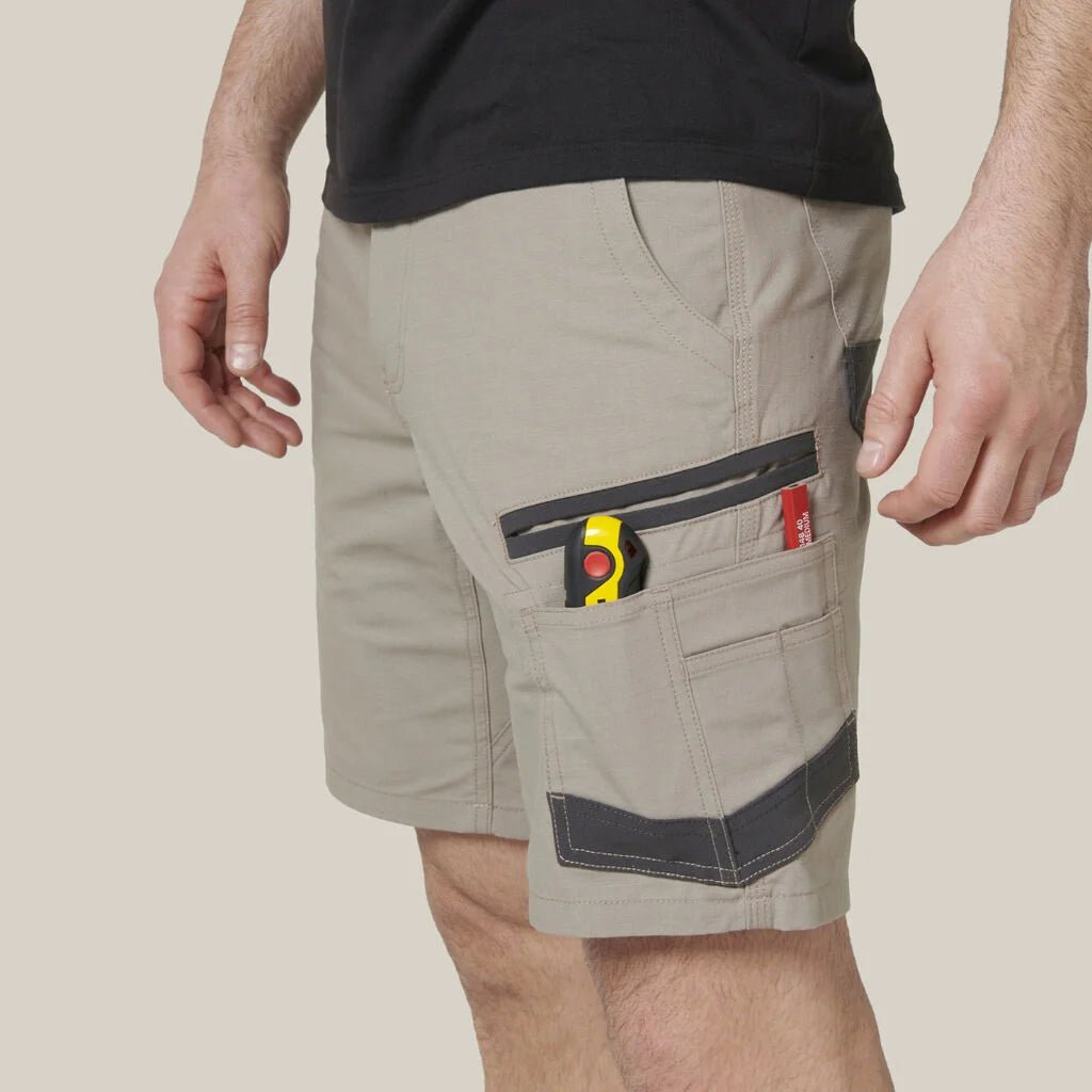 Raptor rip resistant mid length work shorts Desert Y05160 - Land to Coast