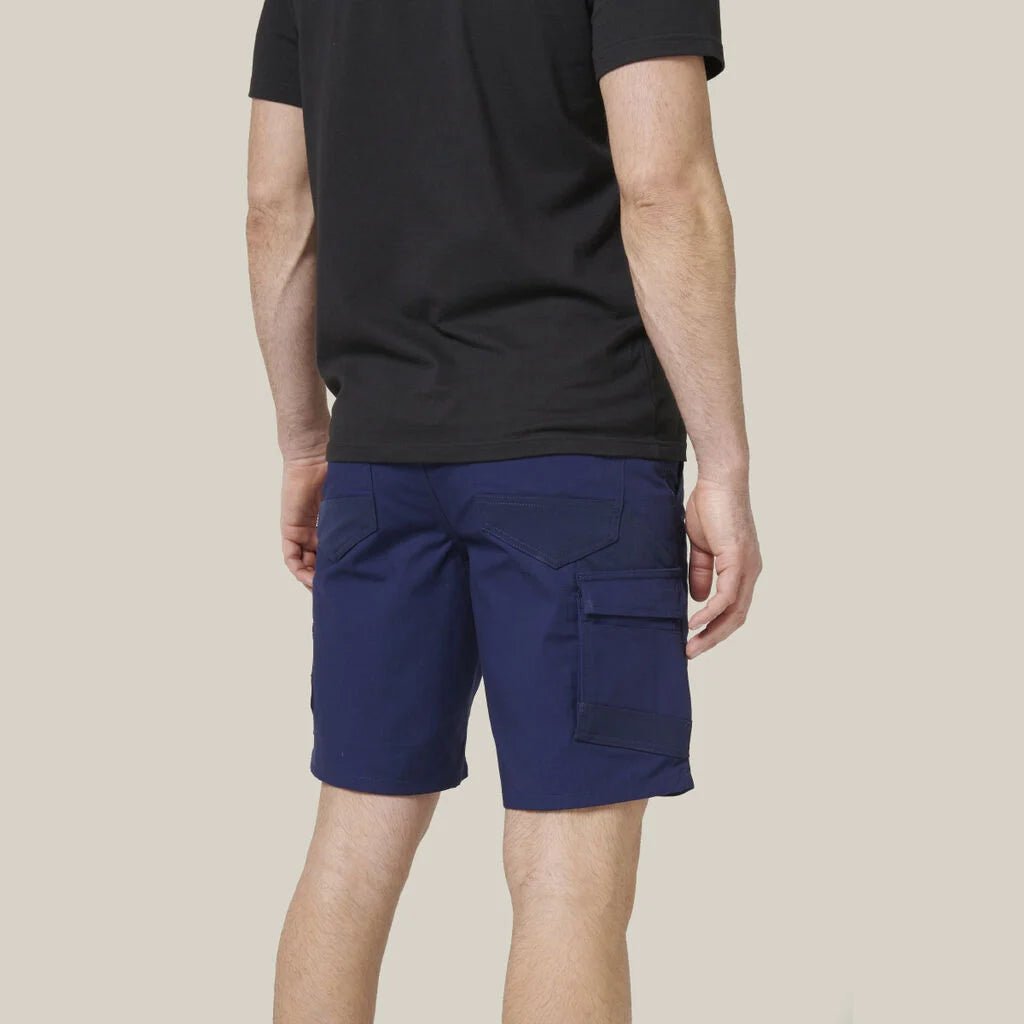 Raptor rip resistant mid length work shorts Navy Y05160 - Land to Coast