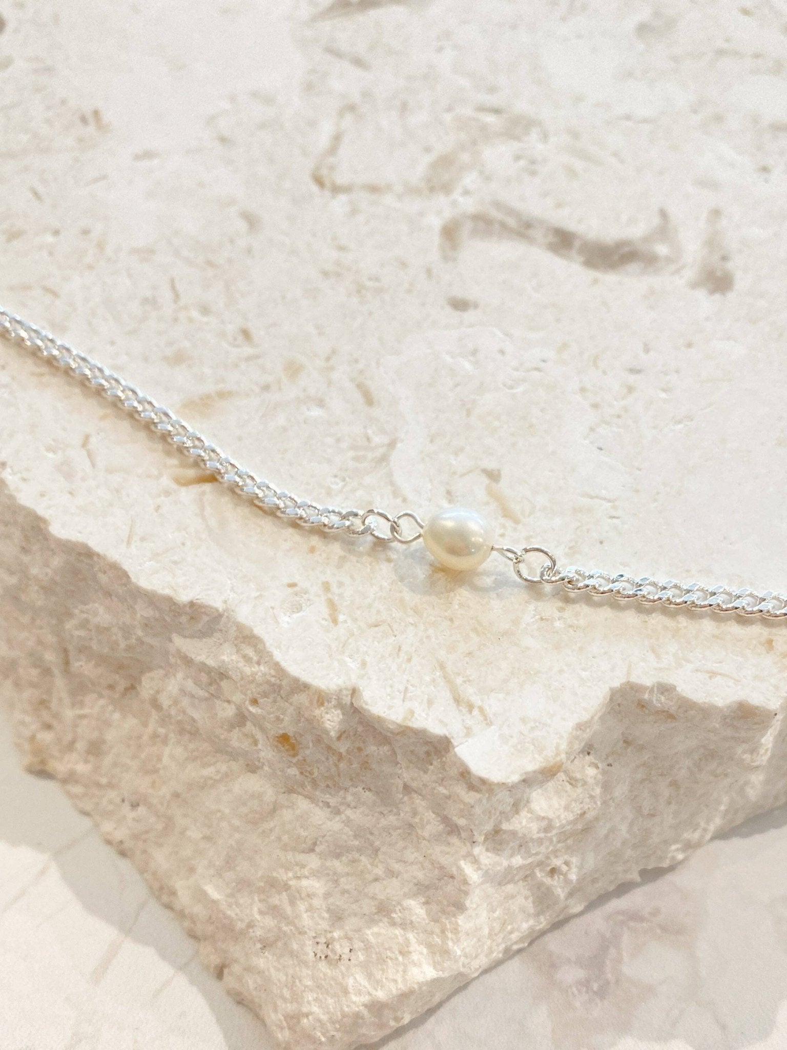 Rhoda Pearl Sterling Silver Plated Bracelet - Land to Coast