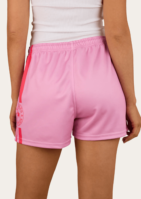 Ringers Footy Short - Pastel Pink - Land to Coast
