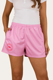 Ringers Footy Short - Pastel Pink - Land to Coast