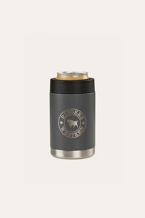 Ringers Western - Escape Can Cooler - Charcoal - Land to Coast