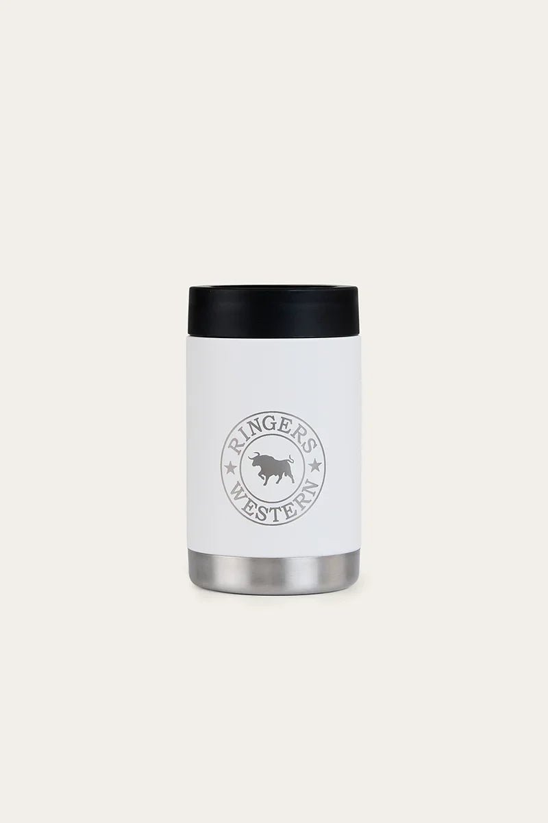 Ringers Western - Escape Can Cooler - White - Land to Coast
