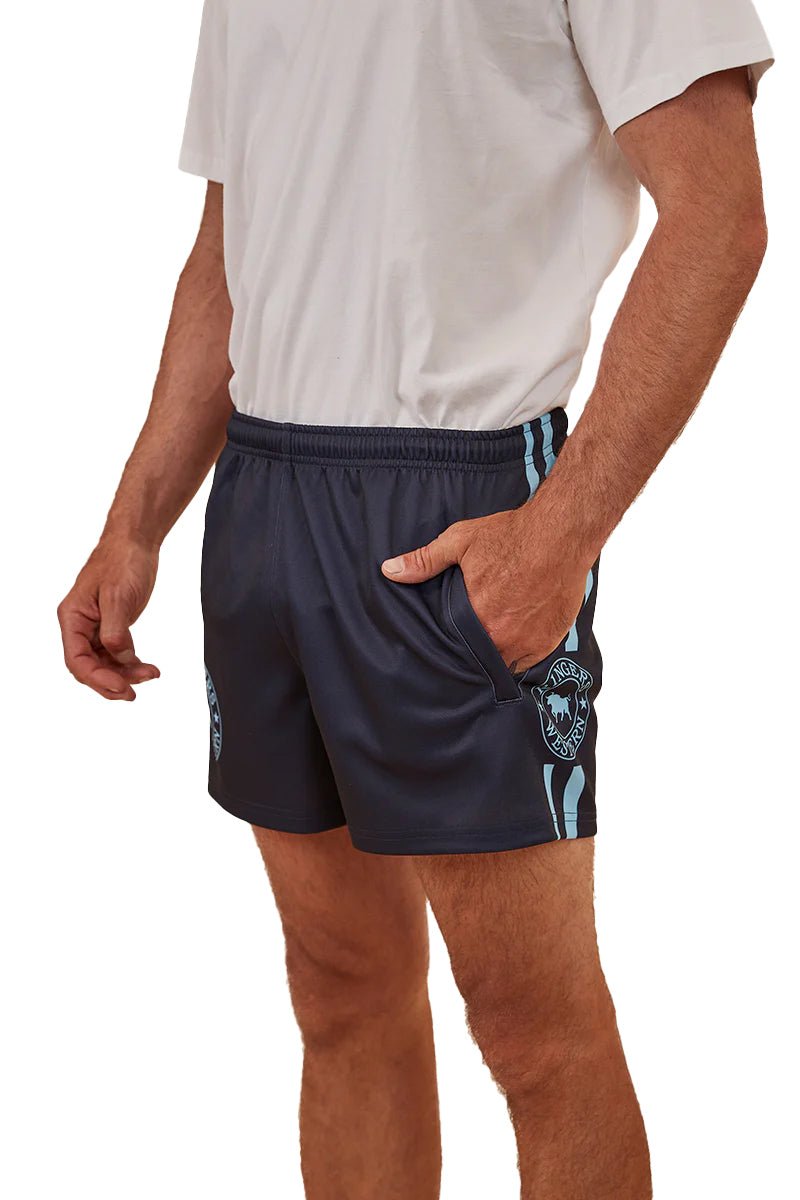 Ringers Western Footy Shorts - Navy 123049RW - Land to Coast