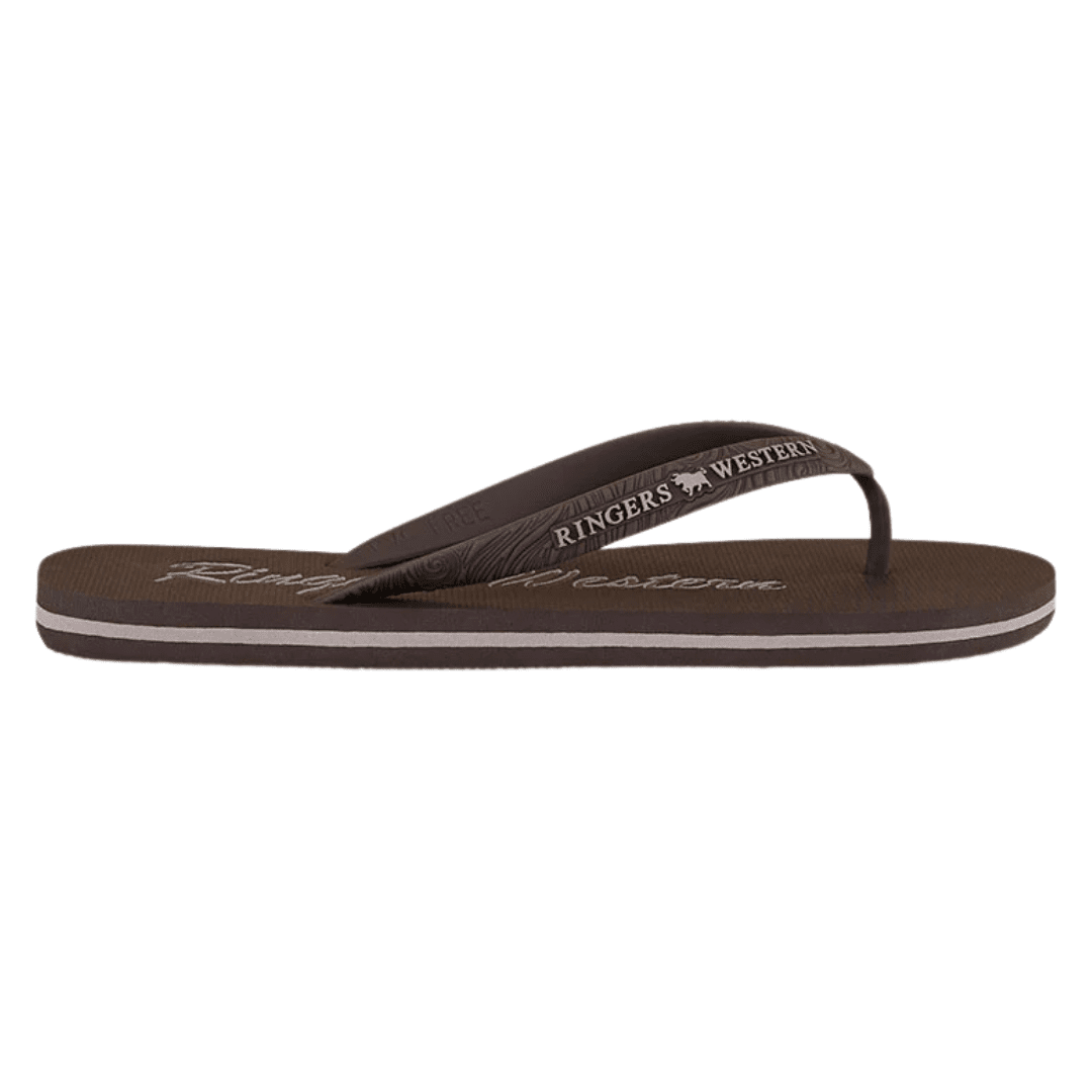 Ringers Western Unisex Combi Thongs Black/Grey 125086RW - Land to Coast