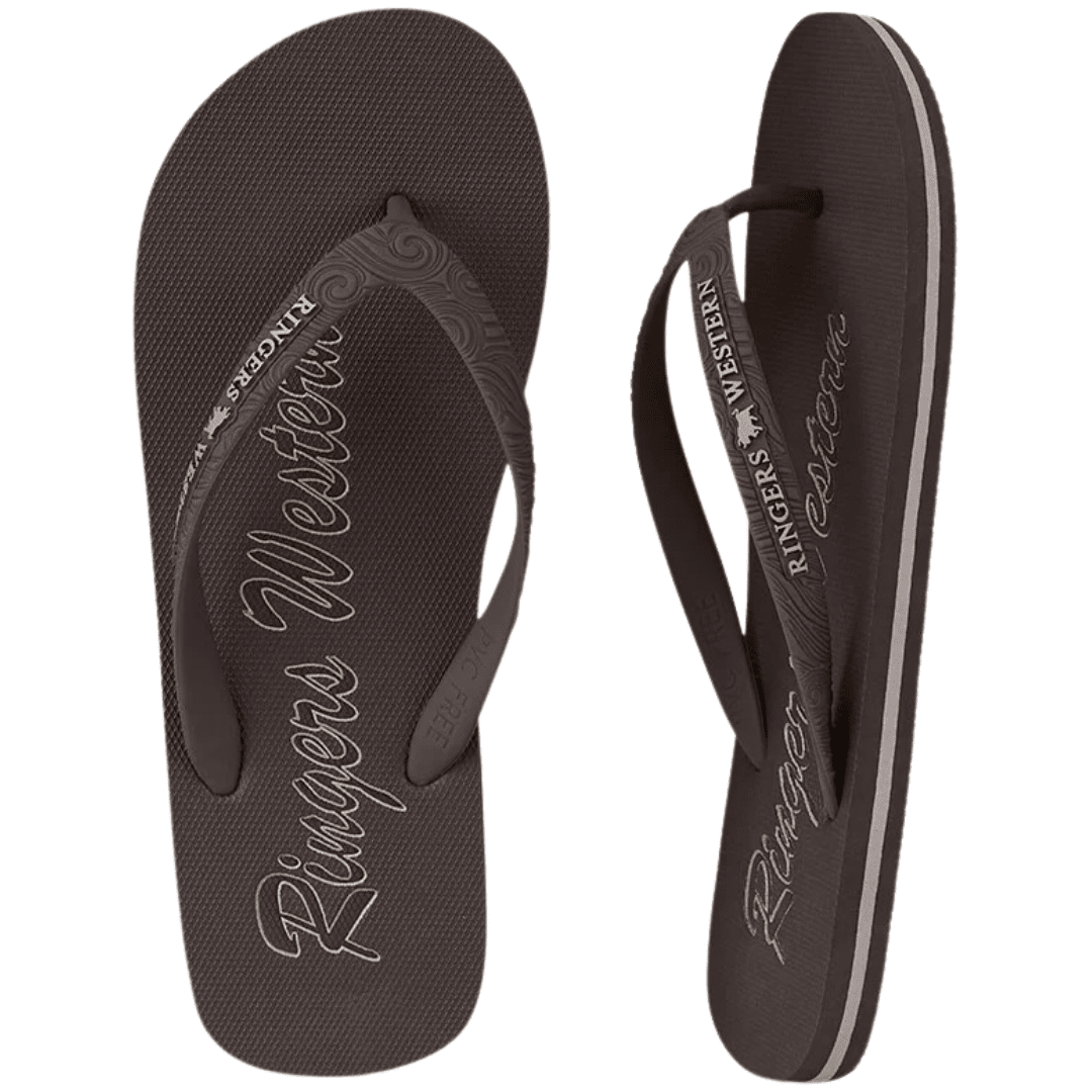 Ringers Western Unisex Combi Thongs Black/Grey 125086RW - Land to Coast
