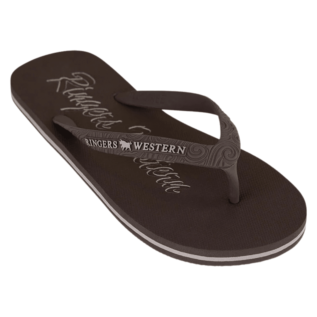 Ringers Western Unisex Combi Thongs Black/Grey 125086RW - Land to Coast