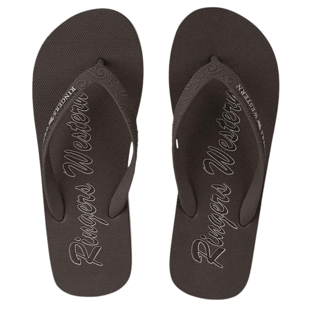 Ringers Western Unisex Combi Thongs Black/Grey 125086RW - Land to Coast