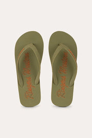 Ringers Western Unisex Combi Thongs Camo/Orange 125086RW - Land to Coast