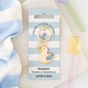 Seagull and Chips Keyring - Land to Coast
