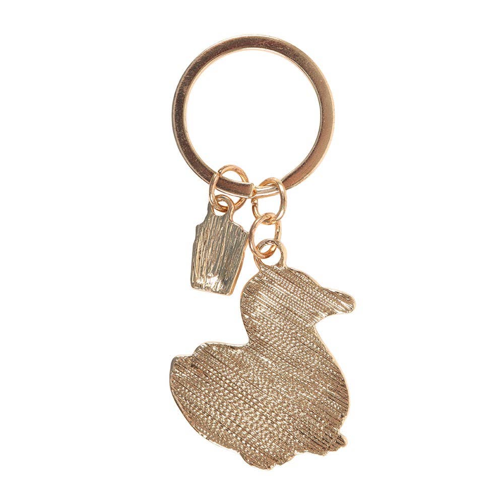 Seagull and Chips Keyring - Land to Coast
