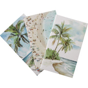 Set/3 Notebooks Coastal - Land to Coast