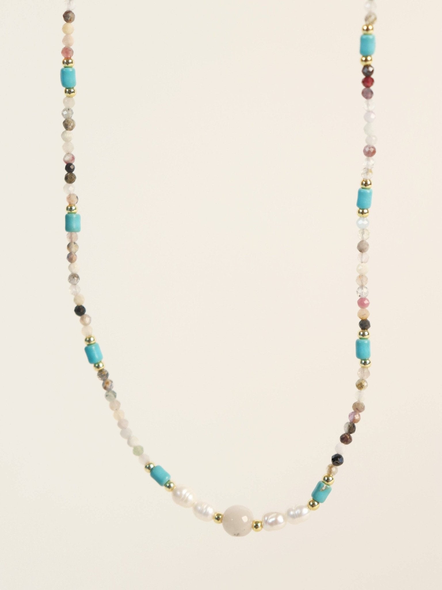 Soléa Beaded Necklace - Land to Coast