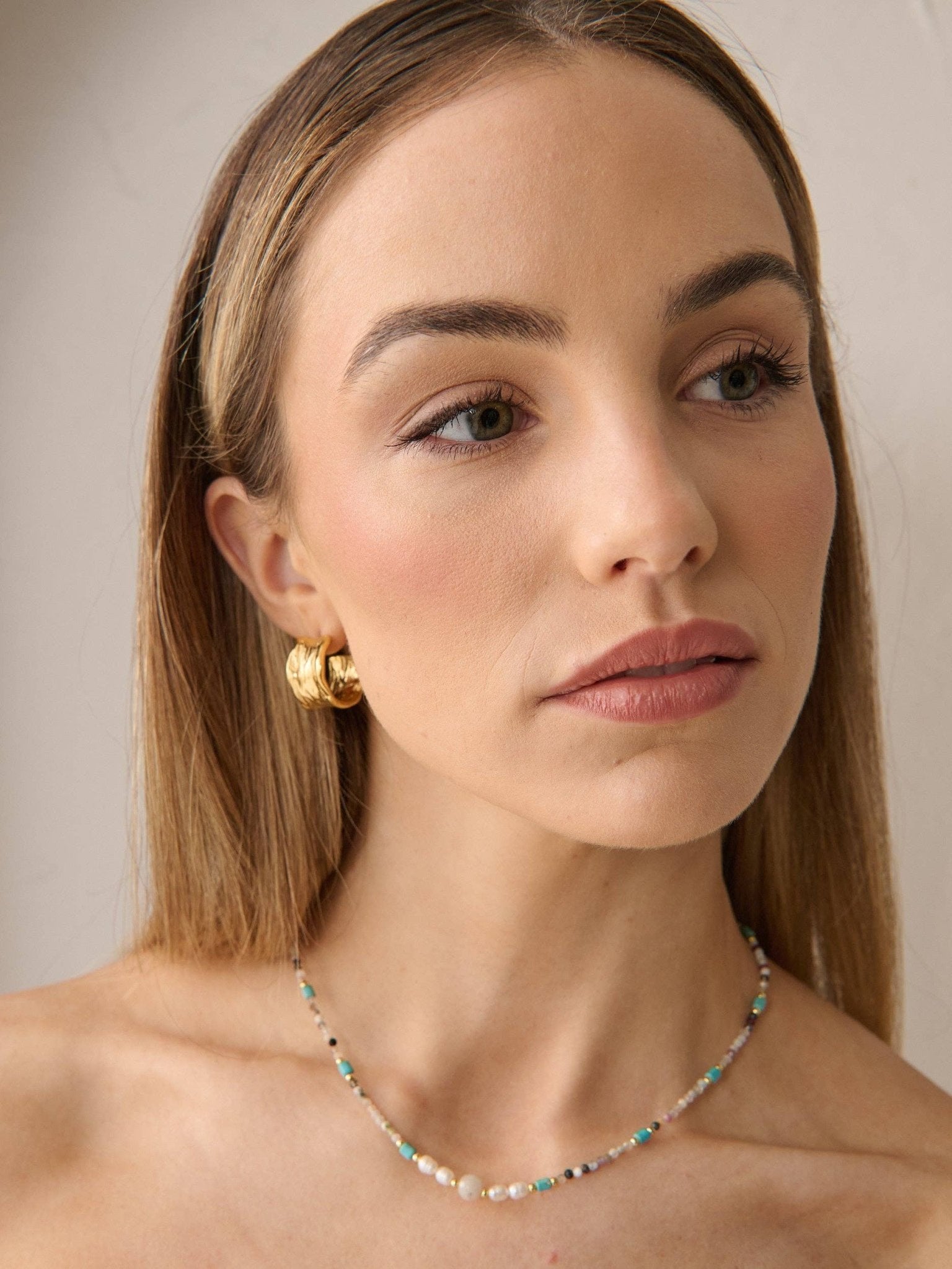 Soléa Beaded Necklace - Land to Coast