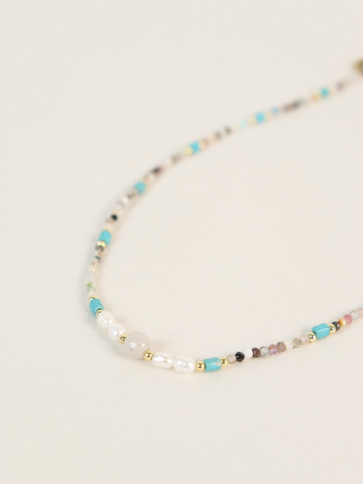 Soléa Beaded Necklace - Land to Coast