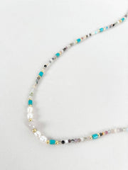 Soléa Beaded Necklace - Land to Coast