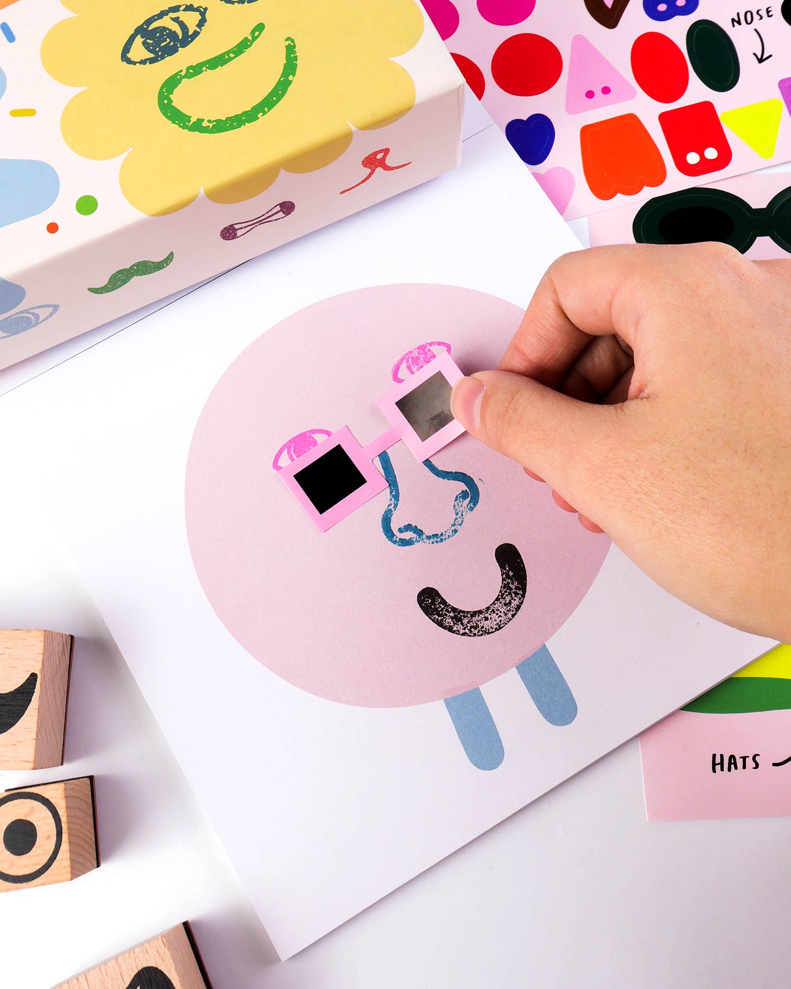 Stamp Kit - Cool Faces - Land to Coast