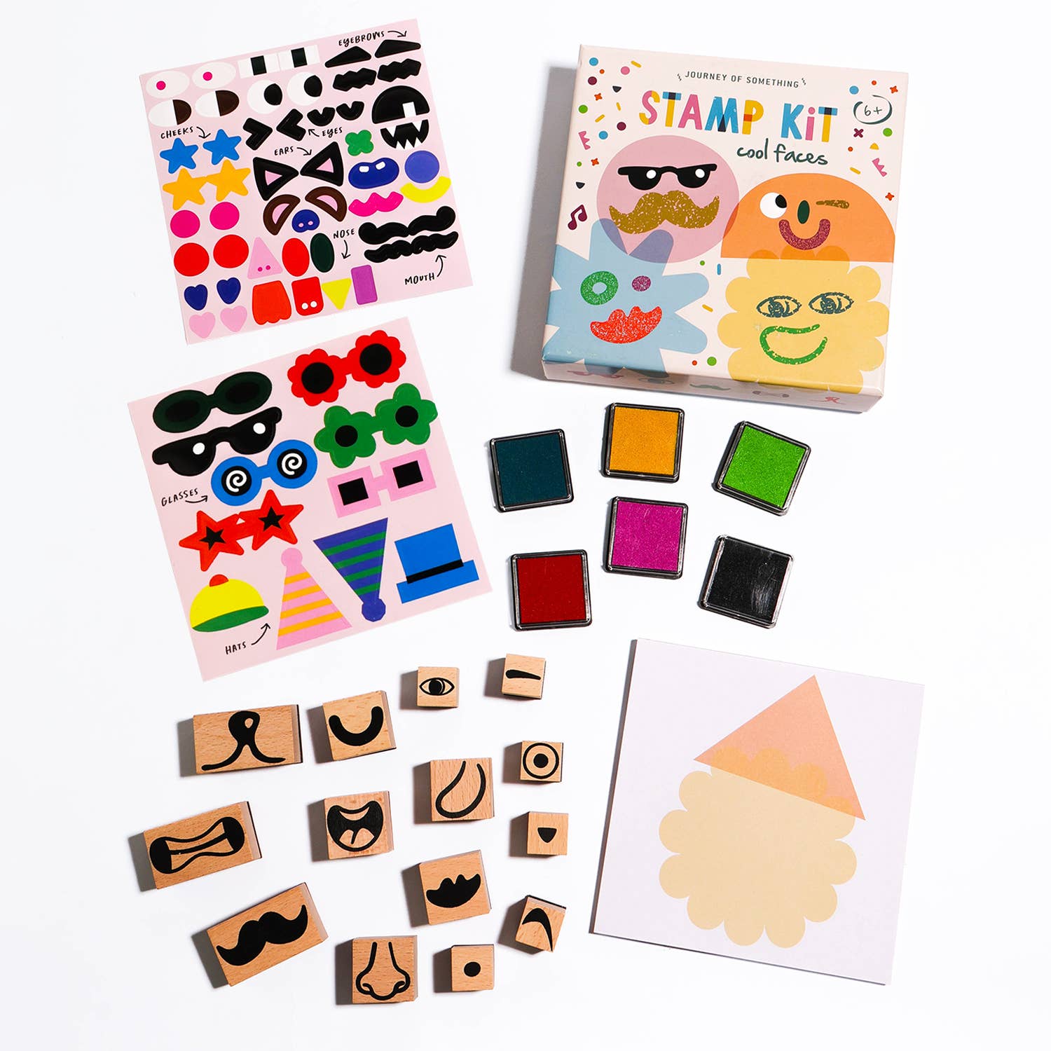 Stamp Kit - Cool Faces - Land to Coast
