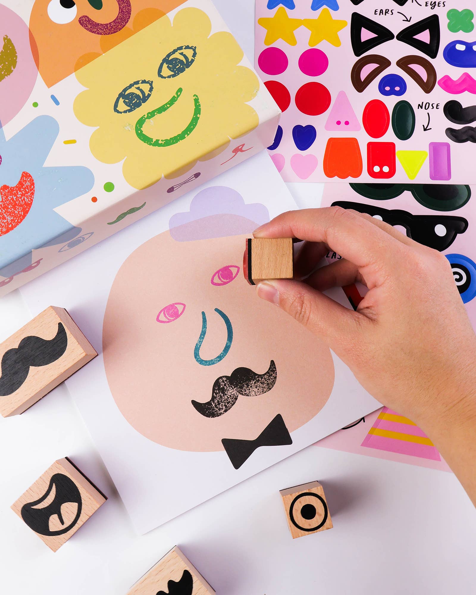 Stamp Kit - Cool Faces - Land to Coast