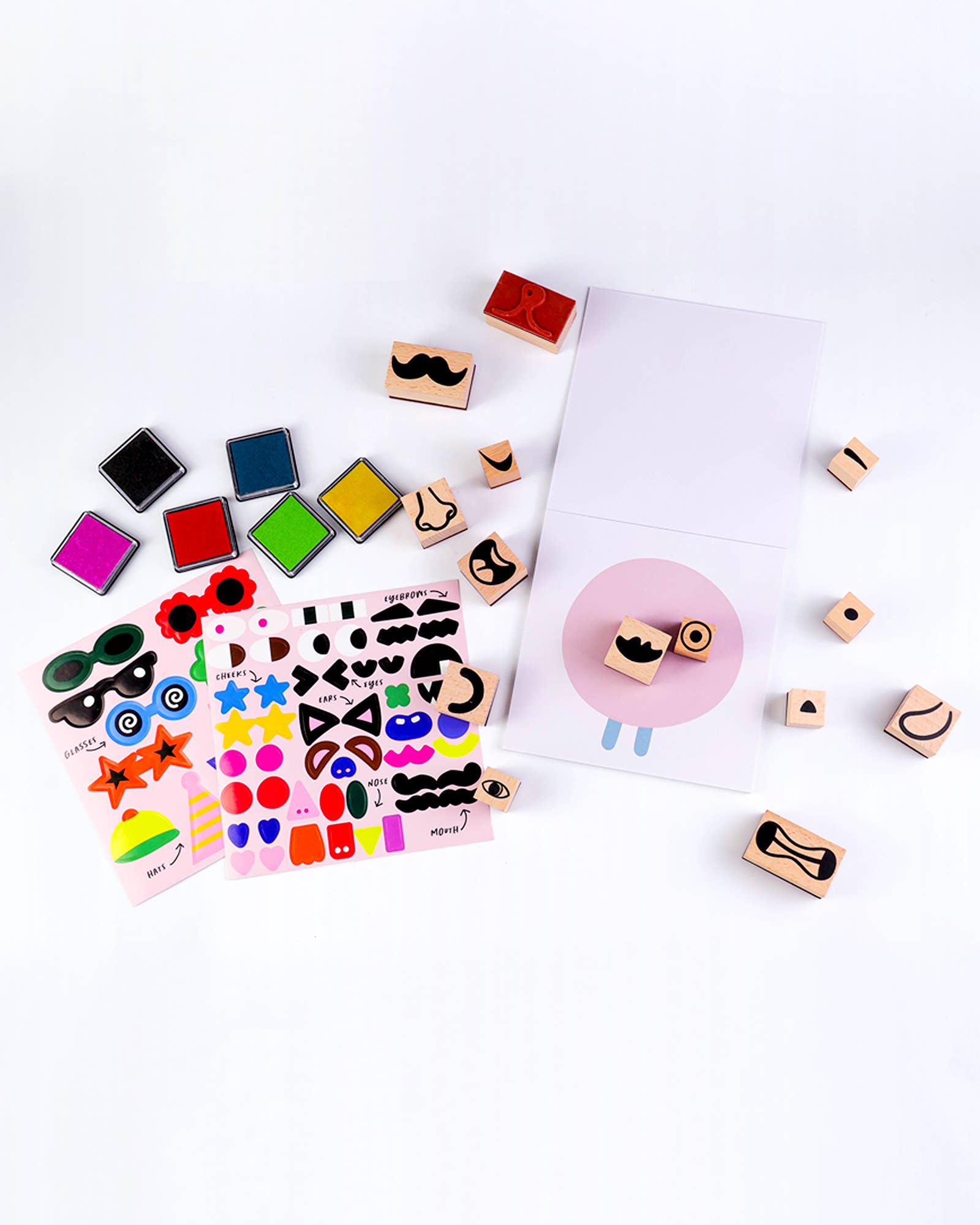 Stamp Kit - Cool Faces - Land to Coast