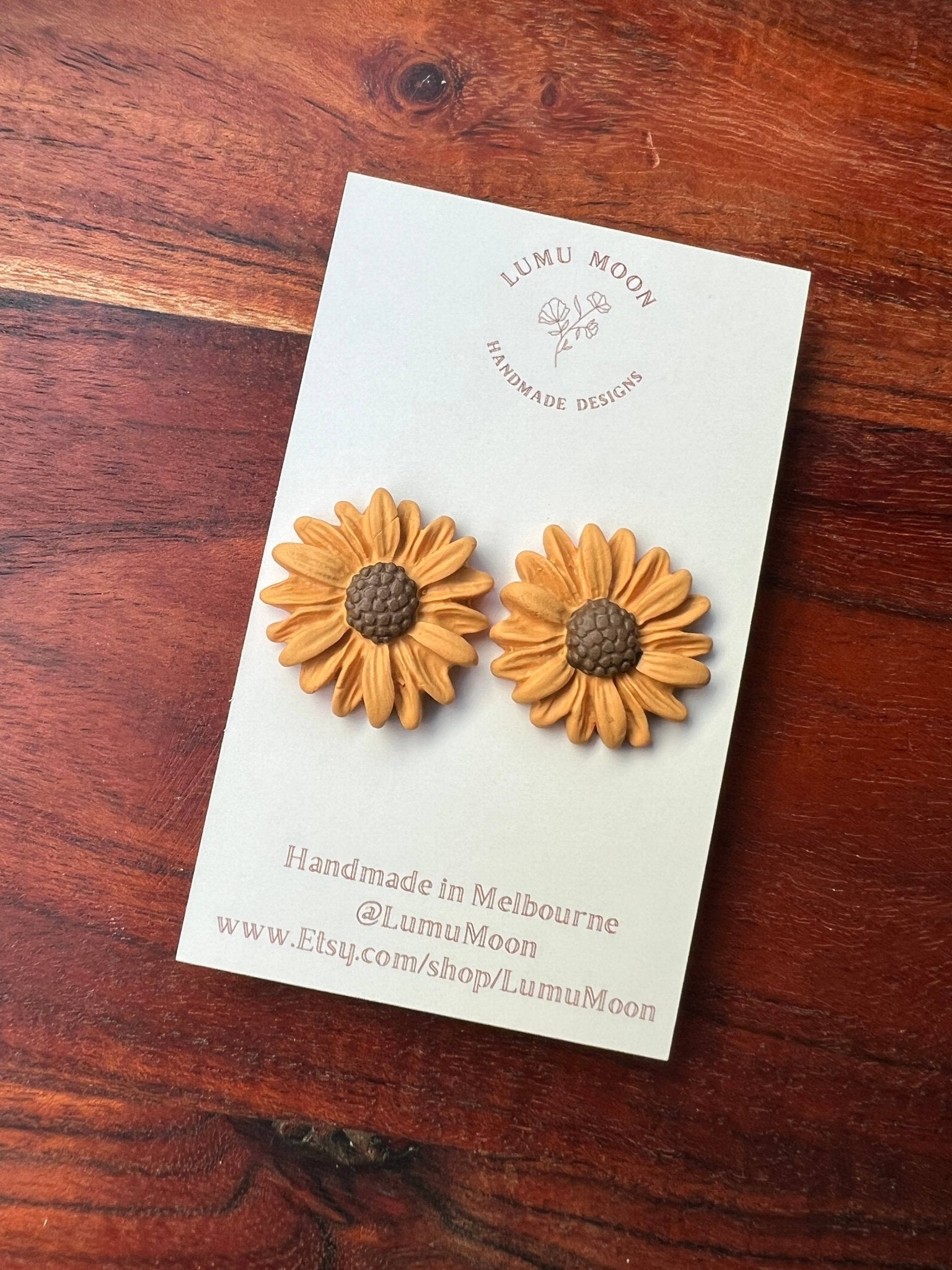 Sunflower Sessions - Statement Studs - Land to Coast