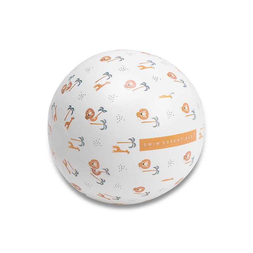 Swim Essentials Beach Ball, Jungle, 51 cm - Land to Coast