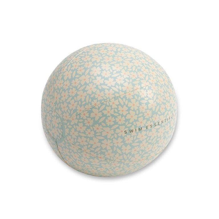 Swim Essentials Inflatable Beach Ball - Florish Green, 51 cm - Land to Coast