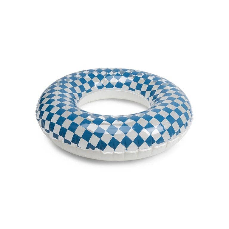 Swim Essentials Inflatable Swim Ring - Checkers, 90 cm - Land to Coast