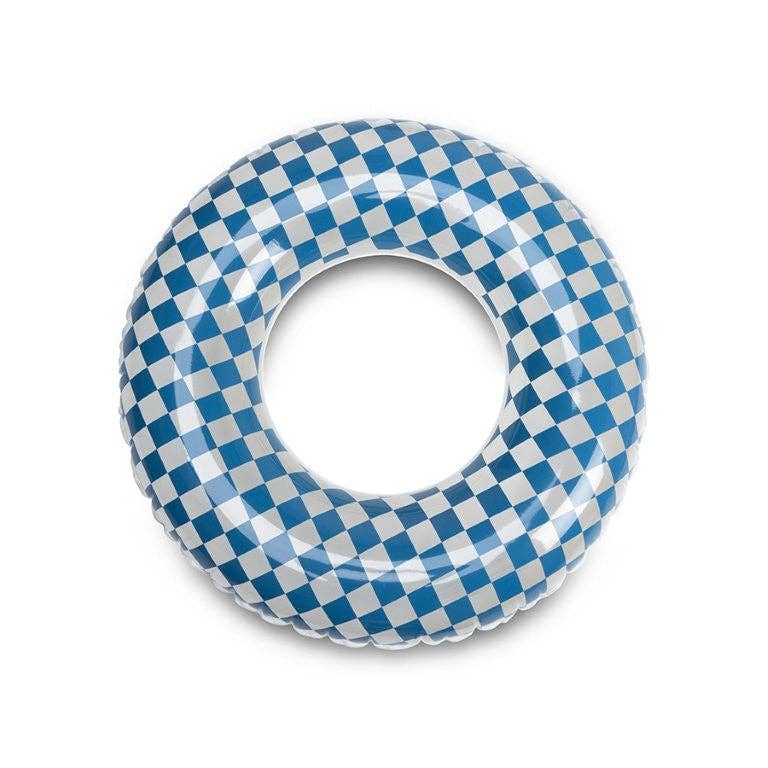 Swim Essentials Inflatable Swim Ring - Checkers, 90 cm - Land to Coast