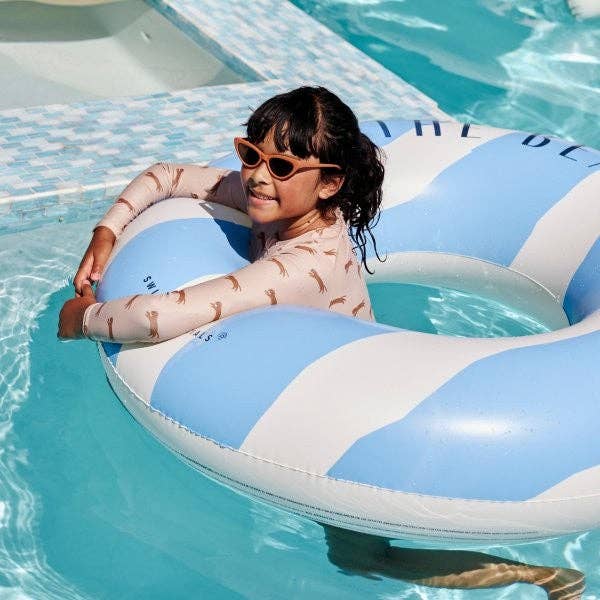 Swim Essentials Inflatable Swim Ring - The Beach Club, 120 cm - Land to Coast