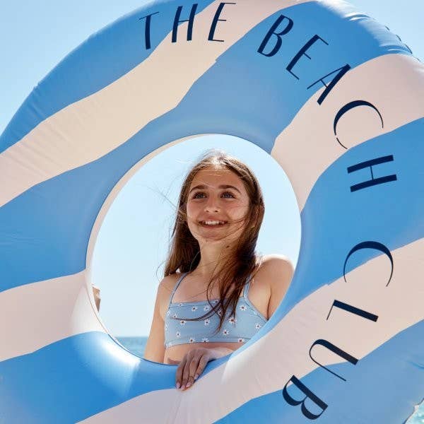 Swim Essentials Inflatable Swim Ring - The Beach Club, 120 cm - Land to Coast