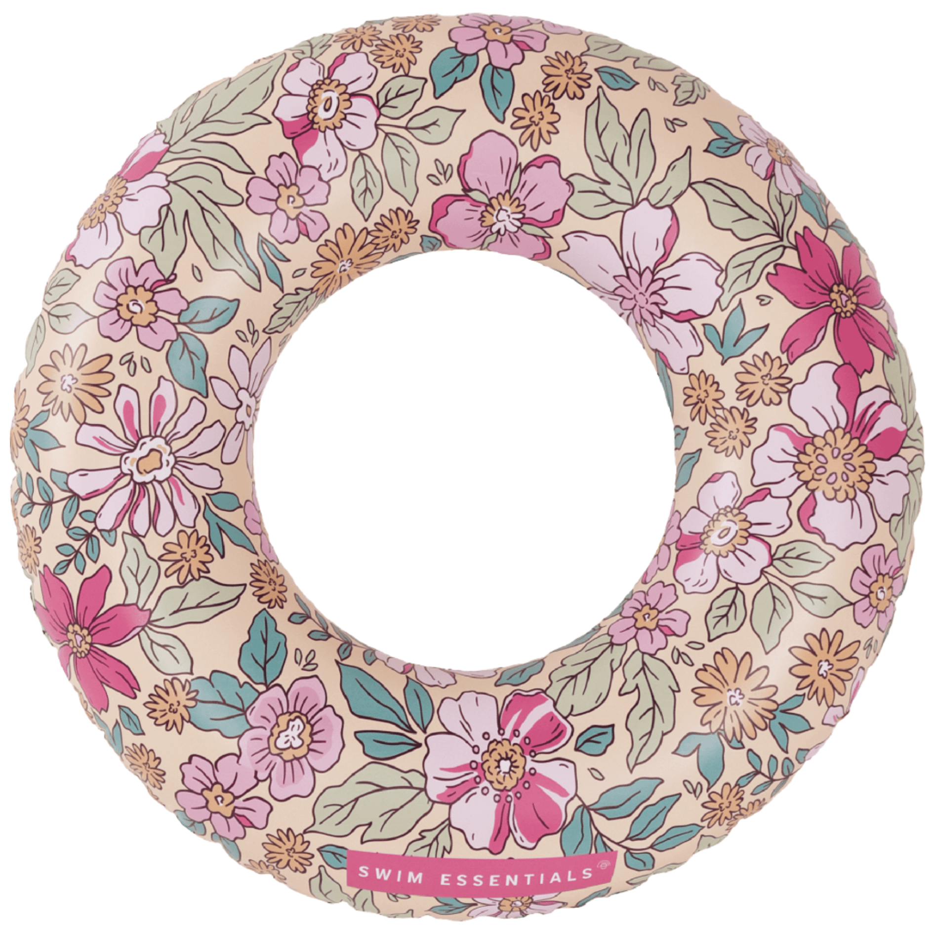 Swim Essentials Swim Ring, Blossom, 55 cm - Land to Coast