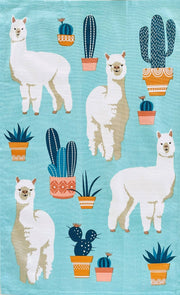 Tea Towel - Alpaca - Land to Coast