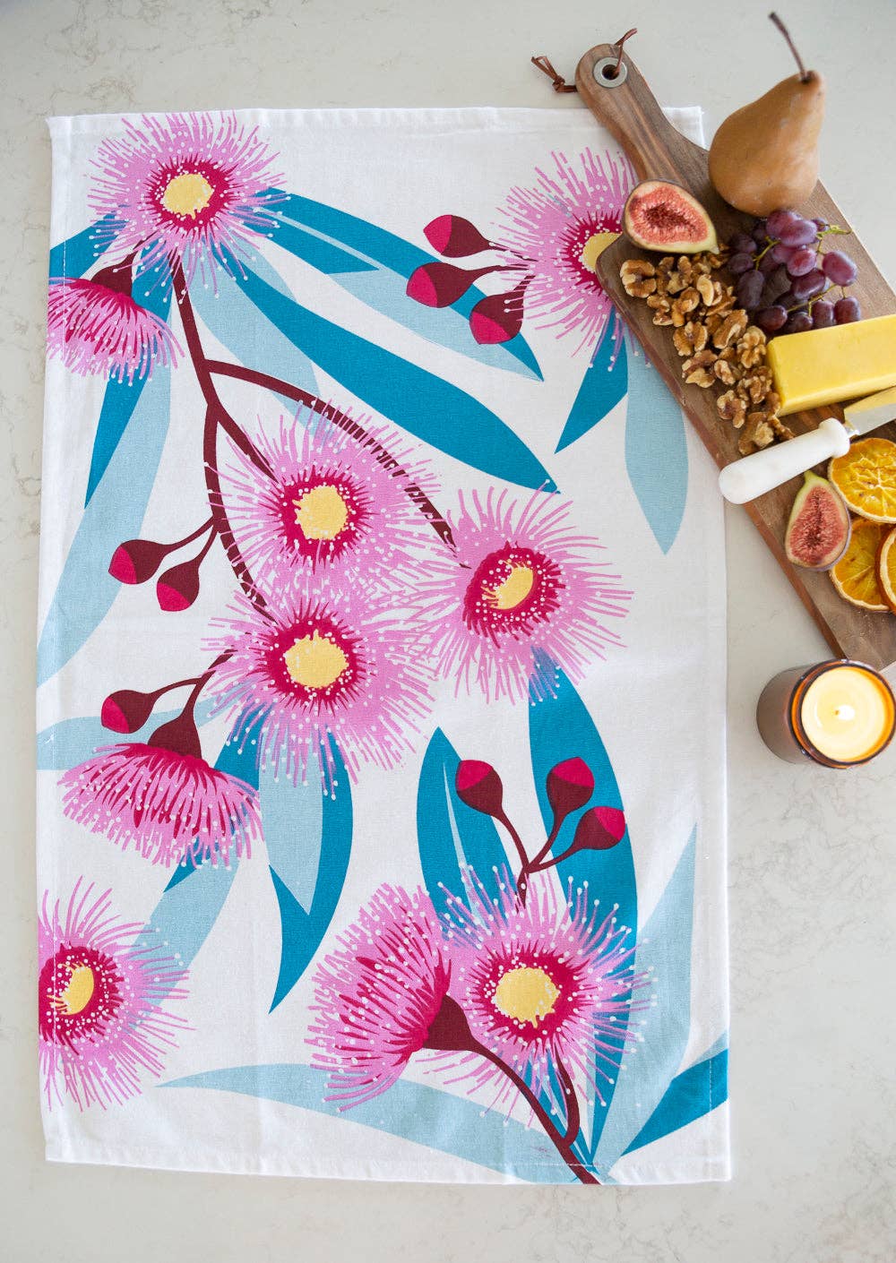 Tea Towel - Flowering Gum - Land to Coast