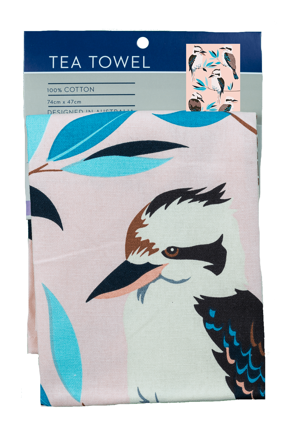 Tea Towel - Kookaburra - Land to Coast