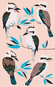Tea Towel - Kookaburra - Land to Coast