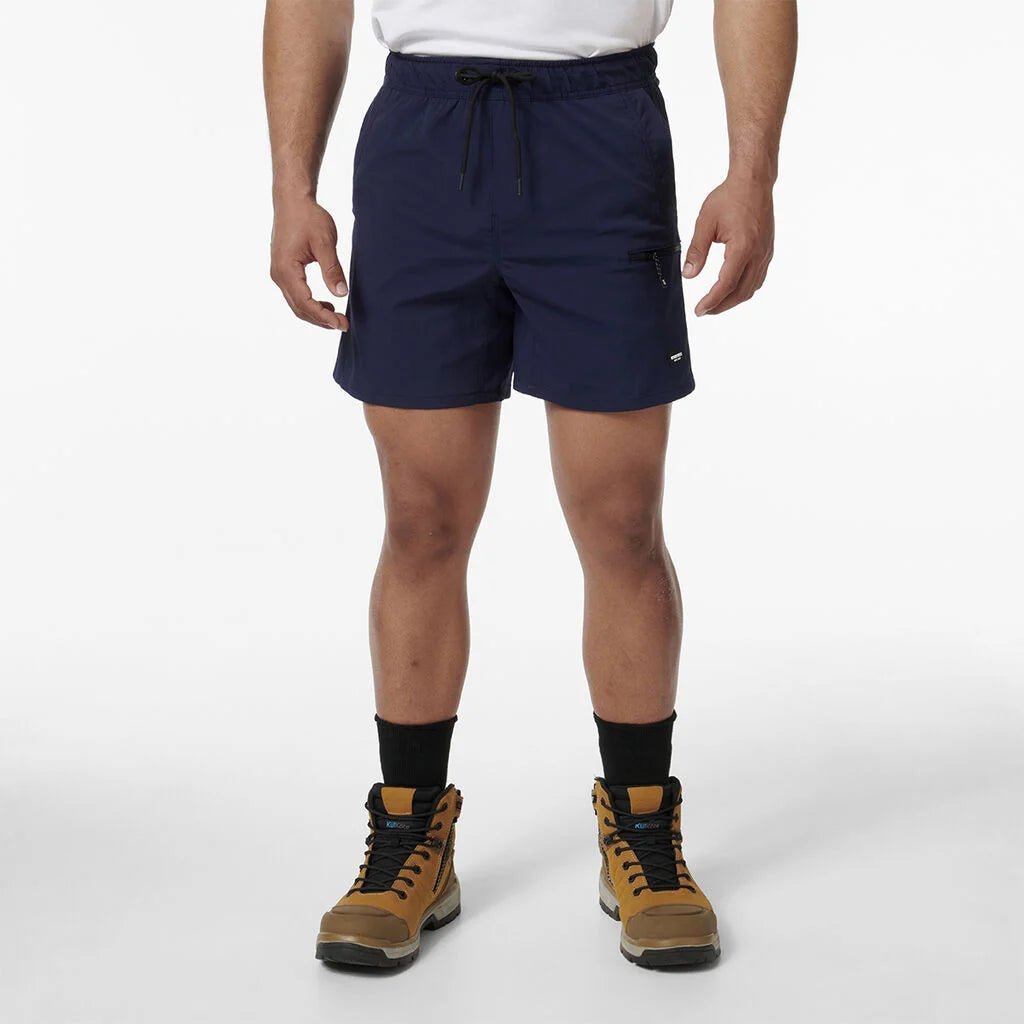 TRD Elastic Waist Work Shorts Navy K17009 - Land to Coast