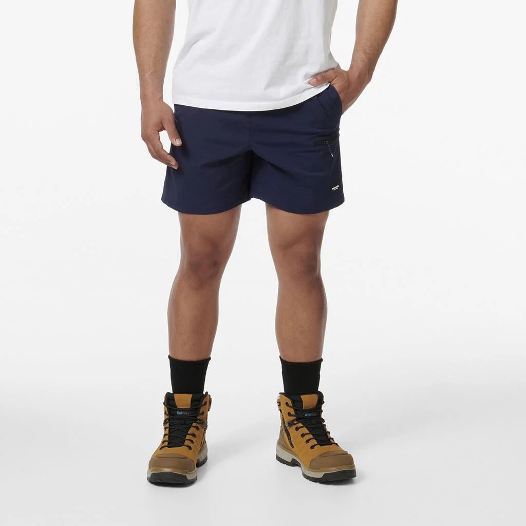 TRD Elastic Waist Work Shorts Navy K17009 - Land to Coast