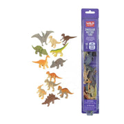 Tube of Dinosaur Figurines with Playmat - Land to Coast