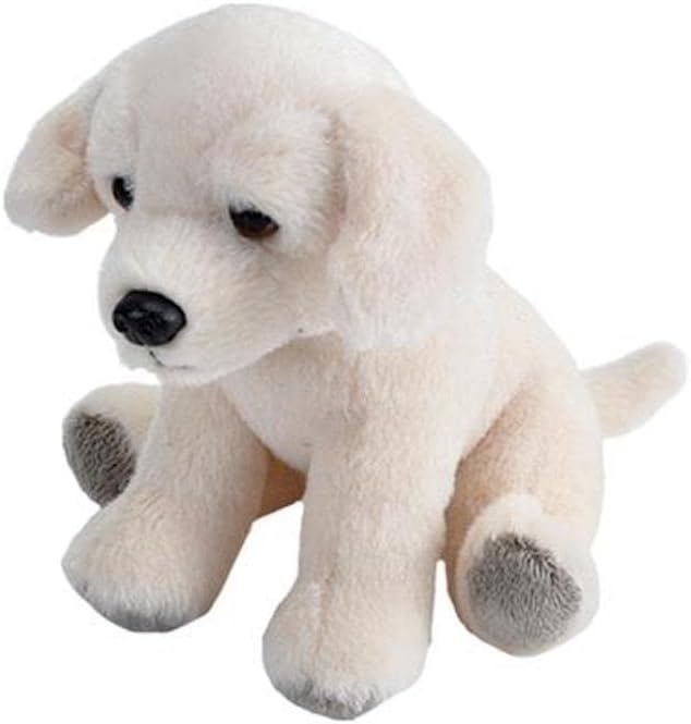 Wild Republic PocketKins 5" Puppy Dog Yellow Labrador - Land to Coast