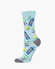 WOMENS GIN TONIC COCKTAIL BAMBOO SOCK - Land to Coast