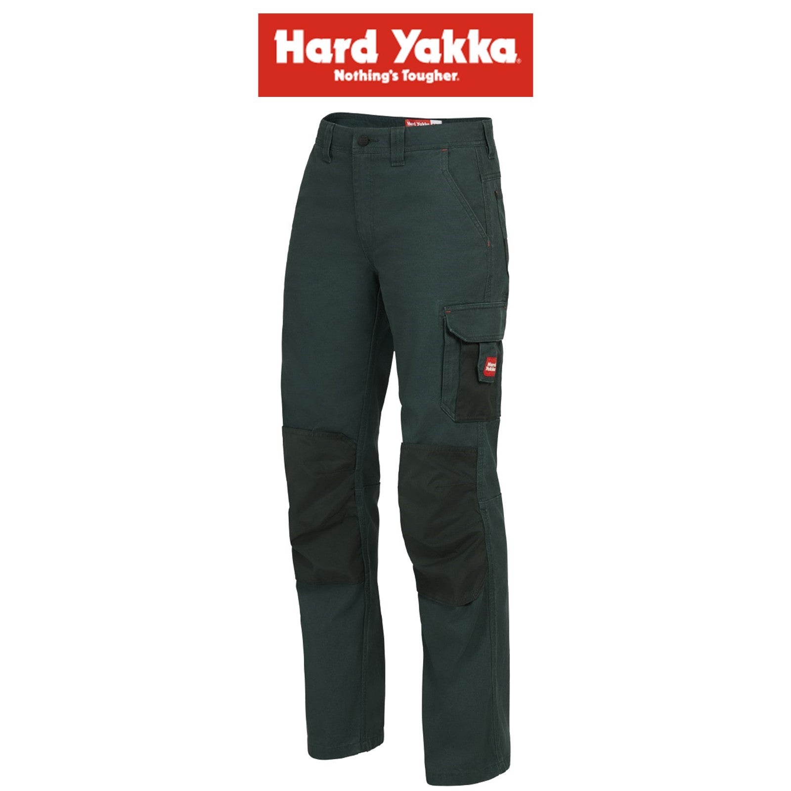 Womens Hard Yakka Legends Work Tough Pants Cargo Panama Weave Cotton Y08079 - Land to Coast