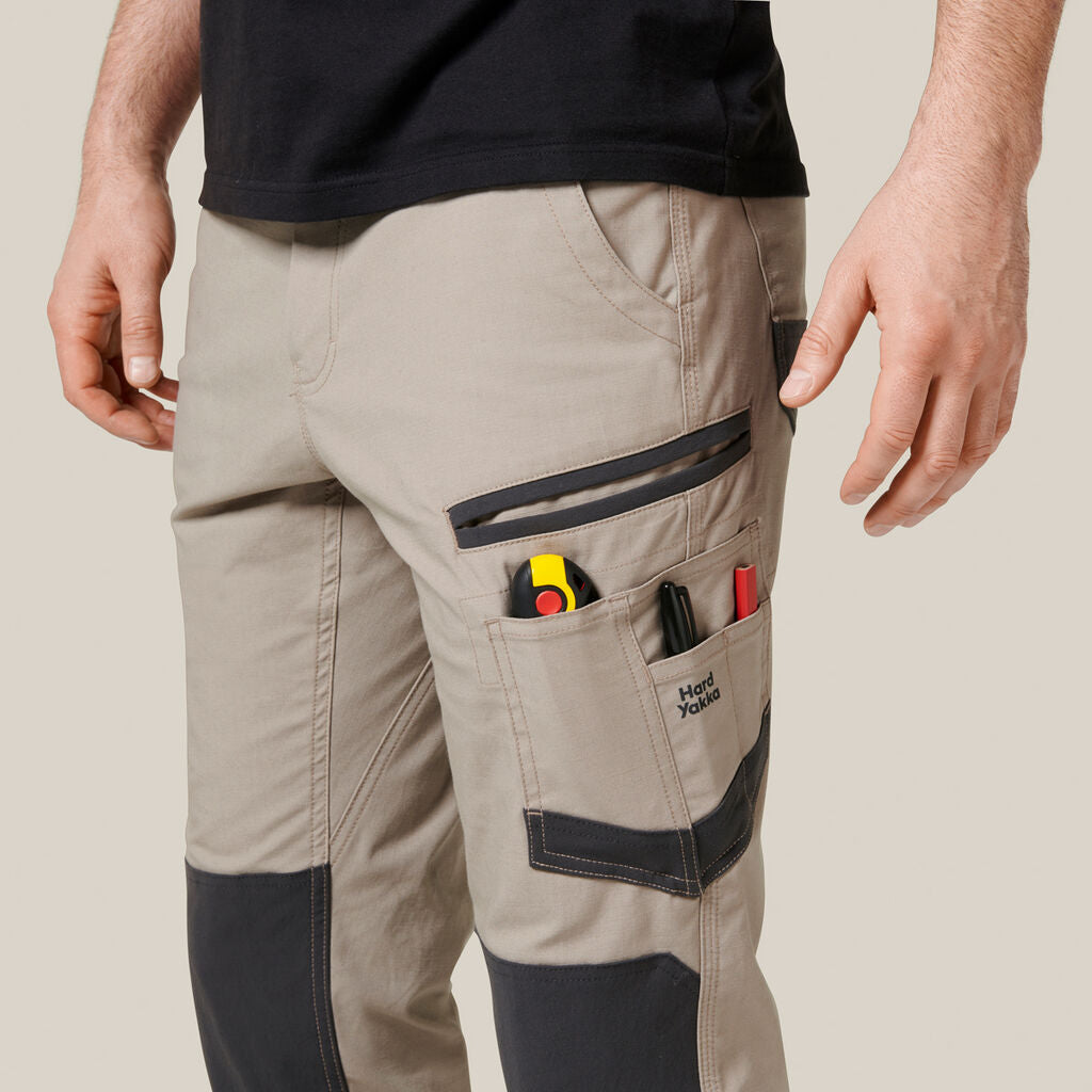 Hard Yakka 3056 Raptor Comfort Fit Work Pant Durable Stretch Work Pants Y02441